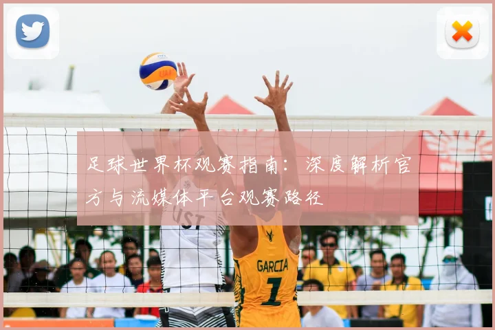 足球世界杯观赛指南:深度解析官方与流媒体平台观赛路径